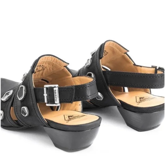 Pointed Black Mule “Truth Serena” by John Fluevog - Picture 2 of 11